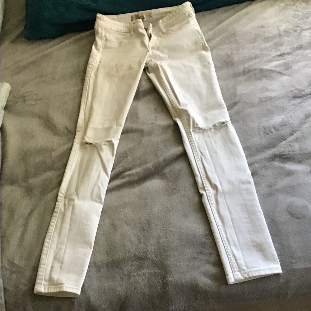 White jeans